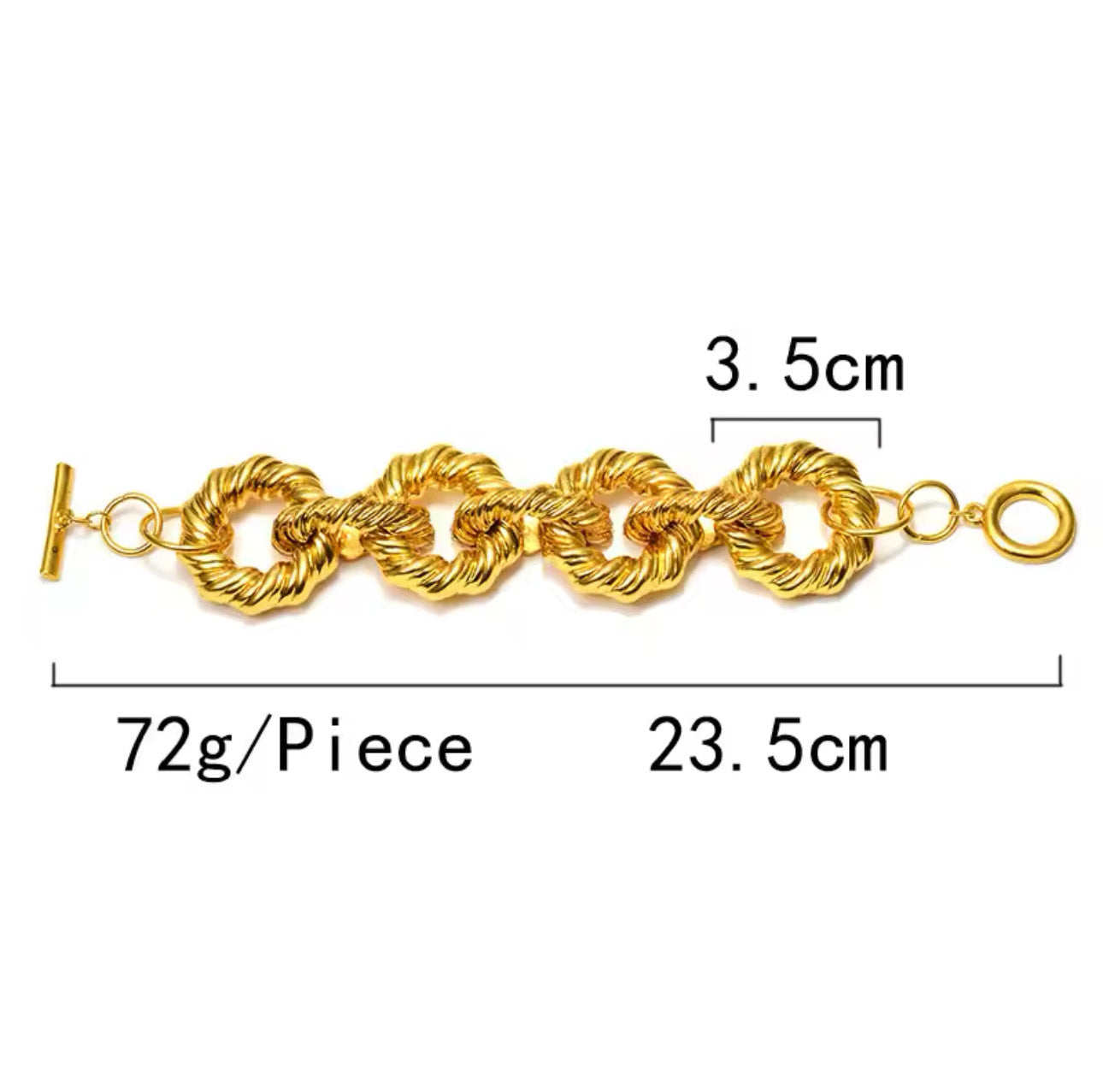 High Quality Fashion Gold Plated Women’s Bracelet