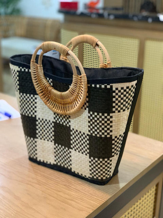 Cebuana Bamboo Woven Handbag